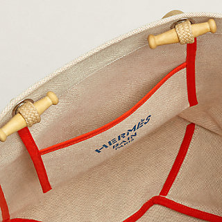 Palm tree beach bag | Hermès USA